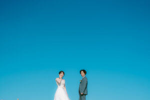 青空/結婚式前撮り